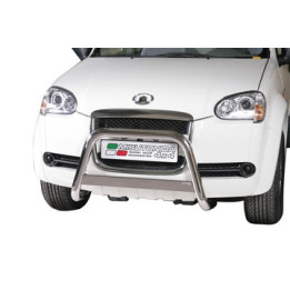 EC Homologated Bullbar, Misutonida 4x4 Medium Bar, Color Black, Great Wall Steed 2010 - 2011 - EDK.ro
