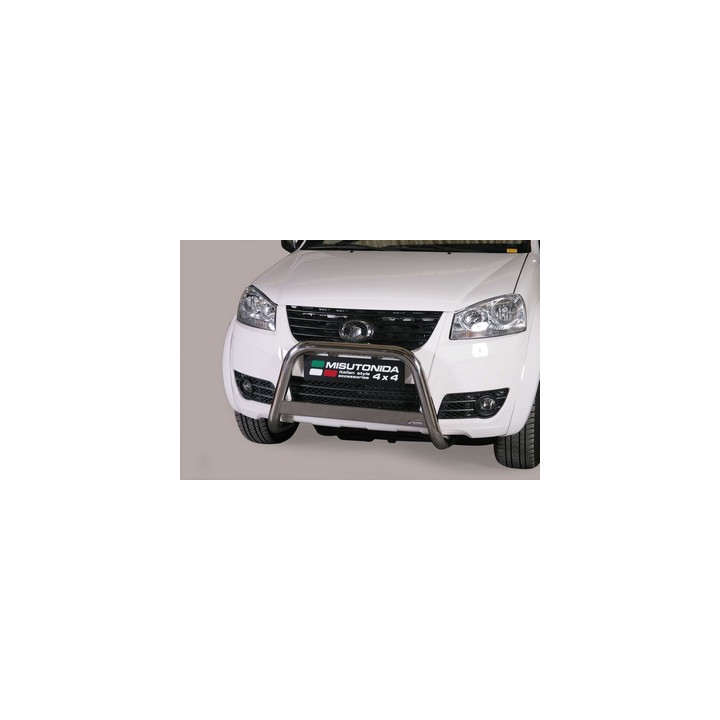 Bullbar Omologat RAR, Misutonida 4x4 Medium Bar, Culoare Argintiu, Great Wall Wingle 2011 - Prezent - EDK.ro