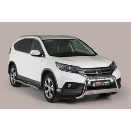 EC Homologated Bullbar, Misutonida 4x4 Medium Bar, Color Black, Honda CR-V - EDK.ro
