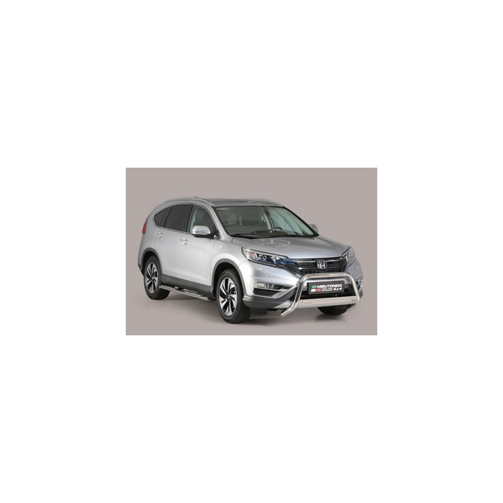 EC Homologated Bullbar, Misutonida 4x4 Medium Bar, Color Silver, Honda CR-V - EDK.ro