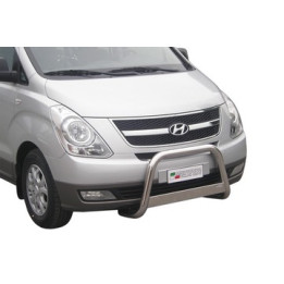 EC Homologated Bullbar, Misutonida 4x4 Medium Bar, Color Black, Hyundai H1 - EDK.ro