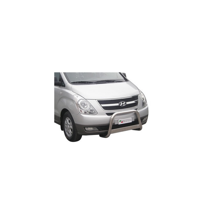 Bullbar Omologat RAR, Misutonida 4x4 Medium Bar, Culoare Negru, Hyundai H1 - EDK.ro