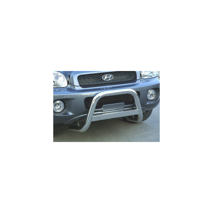 Bullbar Omologat RAR, Misutonida 4x4 Medium Bar, Culoare Negru, Hyundai Santa Fe - EDK.ro