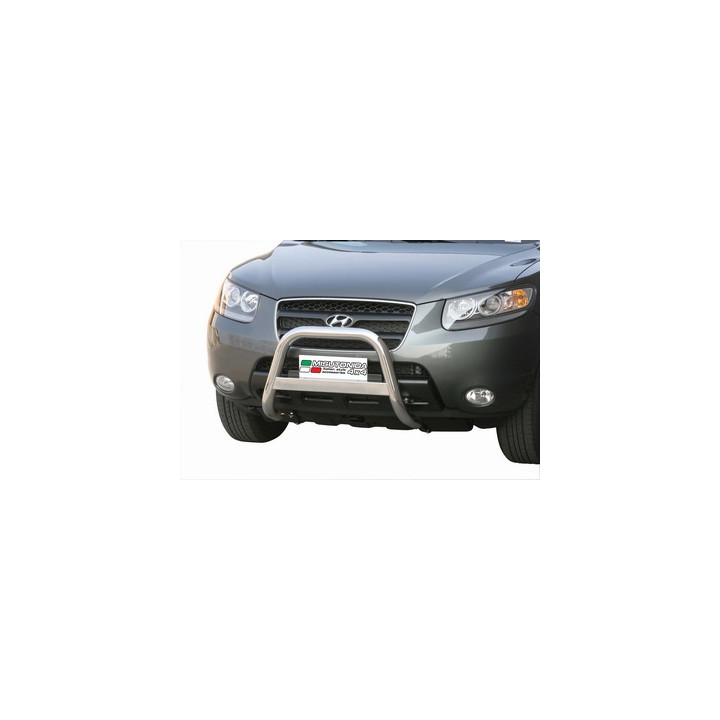 Bullbar Omologat RAR, Misutonida 4x4 Medium Bar, Culoare Argintiu, Hyundai Santa Fe - EDK.ro