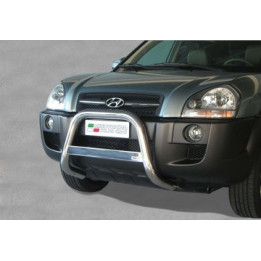 Bullbar Omologat RAR, Misutonida 4x4 Medium Bar, Culoare Argintiu, Hyundai Tucson - EDK.ro