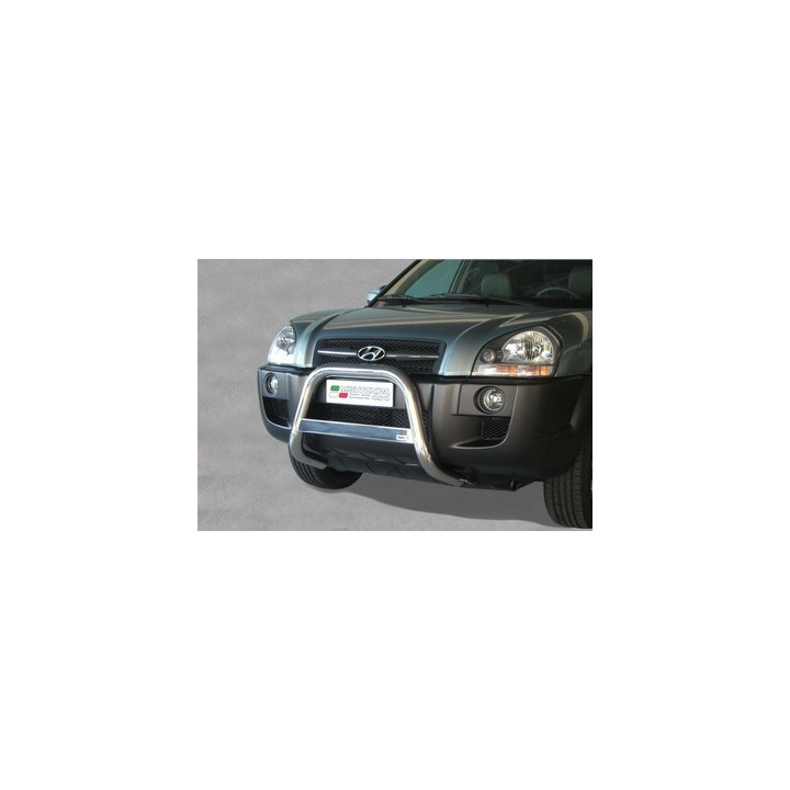 Bullbar Omologat RAR, Misutonida 4x4 Medium Bar, Culoare Argintiu, Hyundai Tucson - EDK.ro
