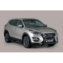 Bullbar Omologat RAR, Misutonida 4x4 Medium Bar, Culoare Negru, Hyundai Tucson - EDK.ro