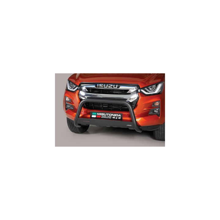 Bullbar Omologat RAR, Misutonida 4x4 Medium Bar, Culoare Negru, Isuzu D-Max 2020 - 2023 - EDK.ro