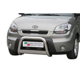 Bullbar Omologat RAR, Misutonida 4x4 Medium Bar, Culoare Argintiu, Kia Soul - EDK.ro