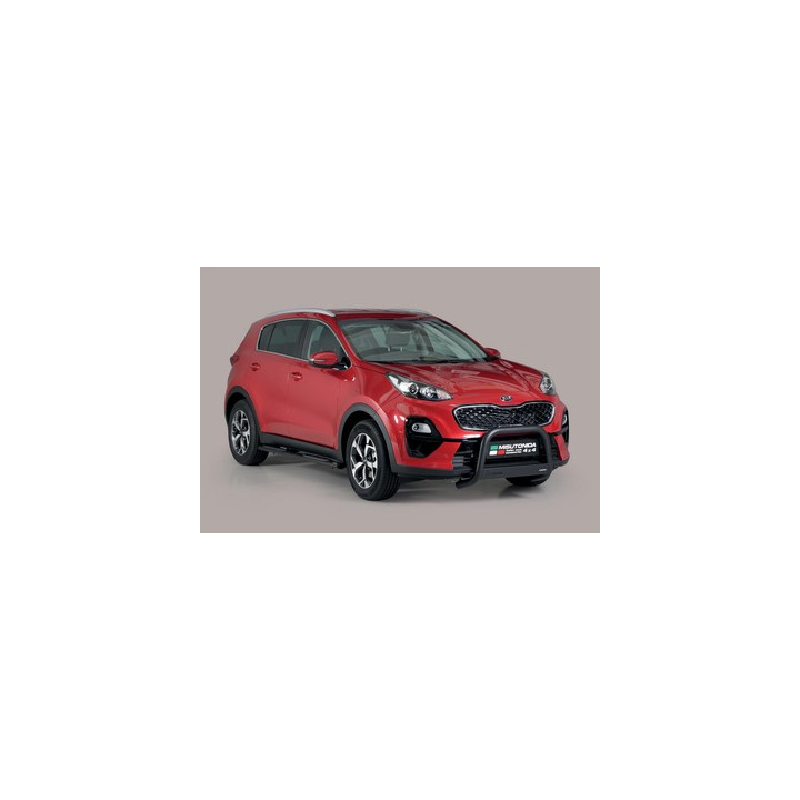 Bullbar Omologat RAR, Misutonida 4x4 Medium Bar, Culoare Negru, Kia Sportage - EDK.ro