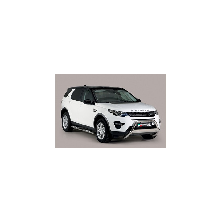 EC Homologated Bullbar, Misutonida 4x4 Medium Bar, Color Silver, Land Rover Discovery Sport 5 - EDK.ro