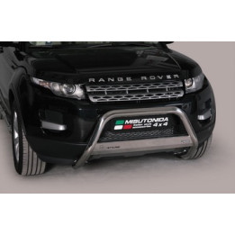Bullbar Omologat RAR, Misutonida 4x4 Medium Bar, Culoare Negru, Land Rover Range Rover Evoque - EDK.ro