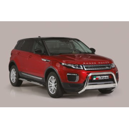 Bullbar Omologat RAR, Misutonida 4x4 Medium Bar, Culoare Argintiu, Land Rover Range Rover Evoque - EDK.ro