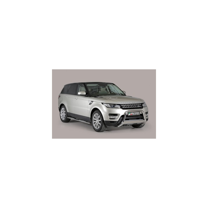 EC Homologated Bullbar, Misutonida 4x4 Medium Bar, Color Black, Land Rover Range Rover Sport - EDK.ro