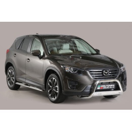EC Homologated Bullbar, Misutonida 4x4 Medium Bar, Color Silver, Mazda CX5 - EDK.ro