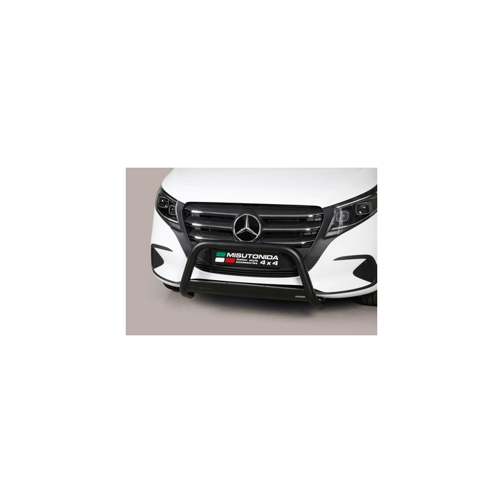 EC Homologated Bullbar, Misutonida 4x4 Medium Bar, Color Black, Mercedes-Benz V-Class - EDK.ro