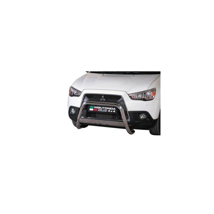 EC Homologated Bullbar, Misutonida 4x4 Medium Bar, Color Silver, Mitsubishi ASX - EDK.ro
