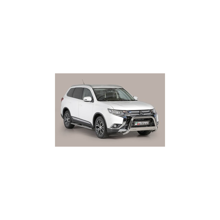 Bullbar Omologat RAR, Misutonida 4x4 Medium Bar, Culoare Argintiu, Mitsubishi Outlander - EDK.ro