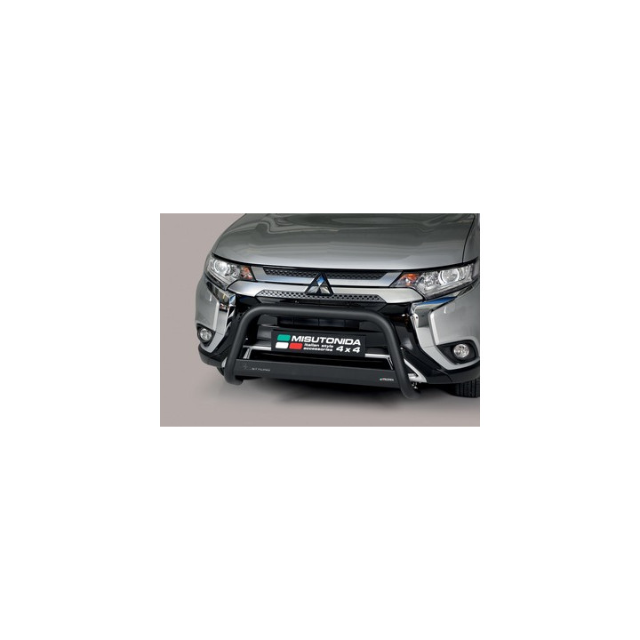 Bullbar Omologat RAR, Misutonida 4x4 Medium Bar, Culoare Negru, Mitsubishi Outlander - EDK.ro