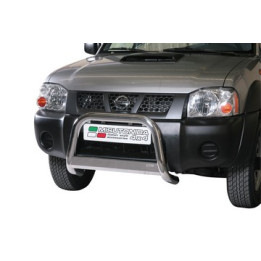 Bullbar Omologat RAR, Misutonida 4x4 Medium Bar, Culoare Negru, Nissan Navara 2009 - 2015 - EDK.ro