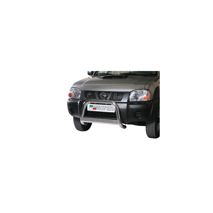 Bullbar Omologat RAR, Misutonida 4x4 Medium Bar, Culoare Negru, Nissan Navara 2009 - 2015 - EDK.ro