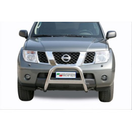 Bullbar Omologat RAR, Misutonida 4x4 Medium Bar, Culoare Argintiu, Nissan Pathfinder - EDK.ro