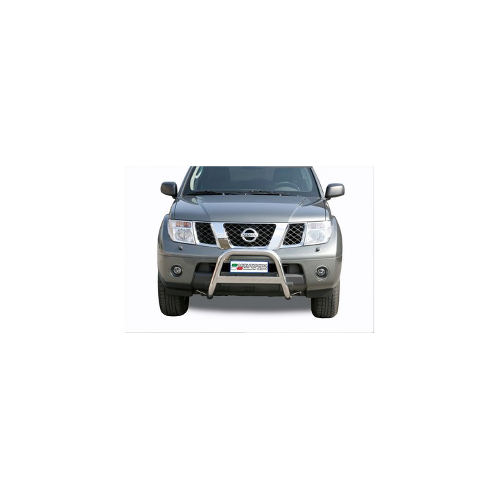 EC Homologated Bullbar, Misutonida 4x4 Medium Bar, Color Black, Nissan Pathfinder - EDK.ro