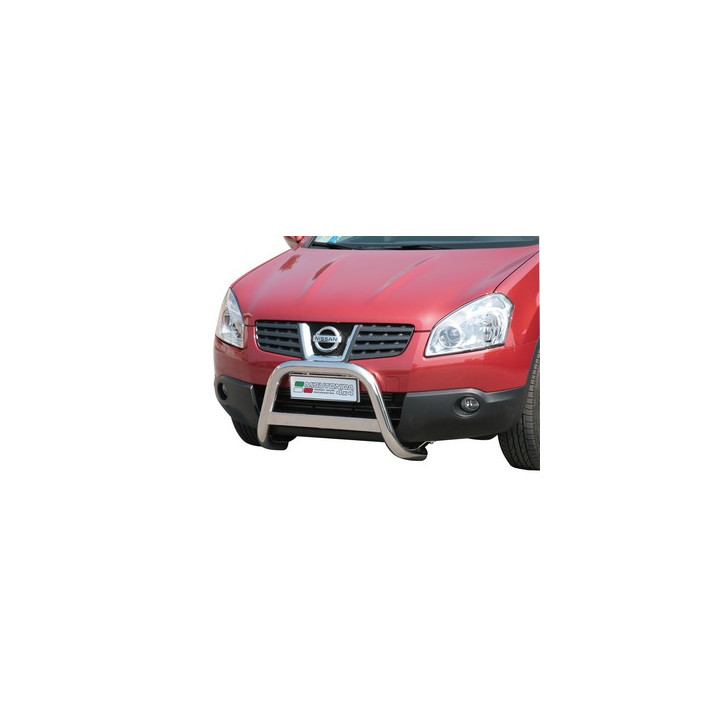 Bullbar Omologat RAR, Misutonida 4x4 Medium Bar, Culoare Argintiu, Nissan Qashqai - EDK.ro
