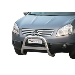 EC Homologated Bullbar, Misutonida 4x4 Medium Bar, Color Silver, Nissan Qashqai - EDK.ro