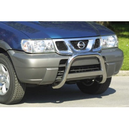 EC Homologated Bullbar, Misutonida 4x4 Medium Bar, Color Silver, Nissan Terrano - EDK.ro
