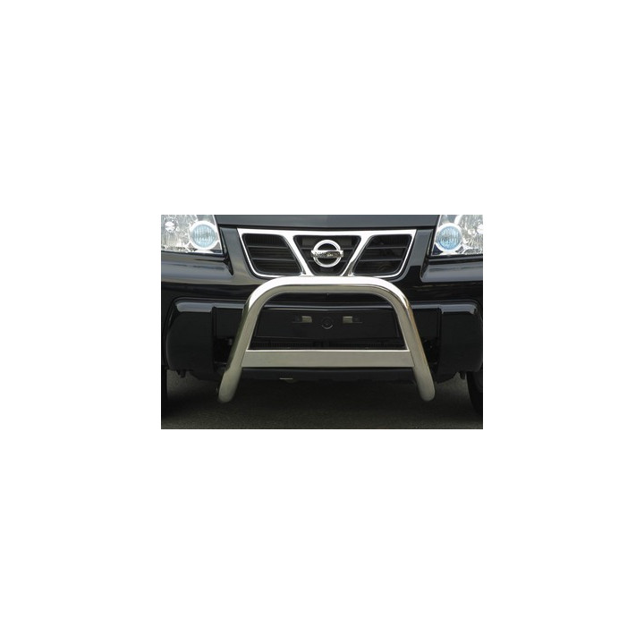 EC Homologated Bullbar, Misutonida 4x4 Medium Bar, Color Black, Nissan Terrano 2002 - 2007 - EDK.ro
