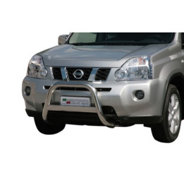 EC Homologated Bullbar, Misutonida 4x4 Medium Bar, Color Silver, Nissan X-Trail - EDK.ro
