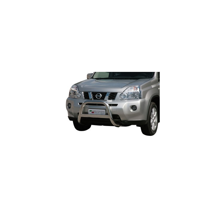 EC Homologated Bullbar, Misutonida 4x4 Medium Bar, Color Silver, Nissan X-Trail - EDK.ro