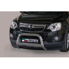 EC Homologated Bullbar, Misutonida 4x4 Medium Bar, Color Silver, Opel Antara - EDK.ro