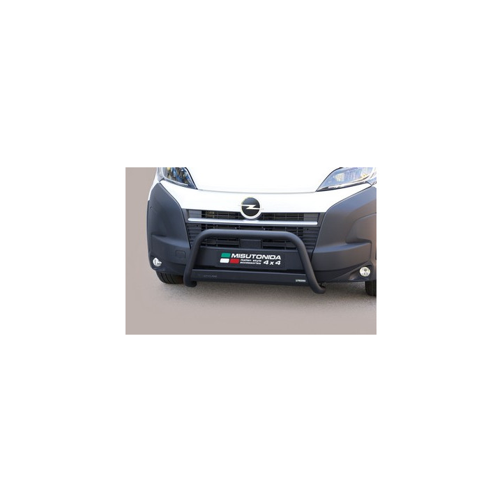 EC Homologated Bullbar, Misutonida 4x4 Medium Bar, Color Black, Opel Movano 2024 - Present - EDK.ro