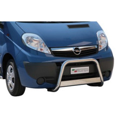 EC Homologated Bullbar, Misutonida 4x4 Medium Bar, Color Silver, Opel Vivaro - EDK.ro