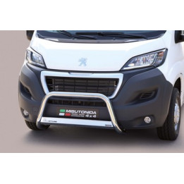 EC Homologated Bullbar, Misutonida 4x4 Medium Bar, Color Black, Peugeot Boxer 2014 - 2023 - EDK.ro