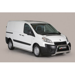 EC Homologated Bullbar, Misutonida 4x4 Medium Bar, Color Silver, Peugeot Expert 2006 - 2015 - EDK.ro