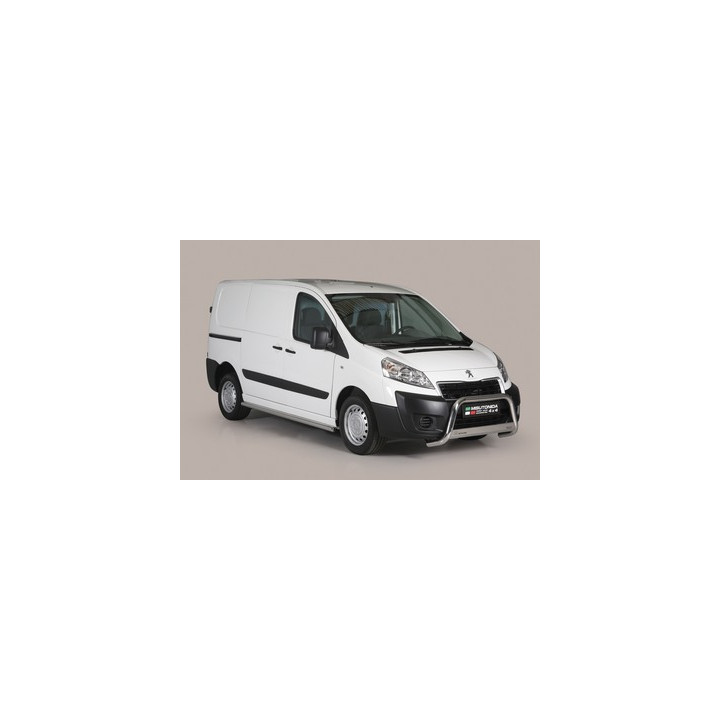 EC Homologated Bullbar, Misutonida 4x4 Medium Bar, Color Silver, Peugeot Expert 2006 - 2015 - EDK.ro
