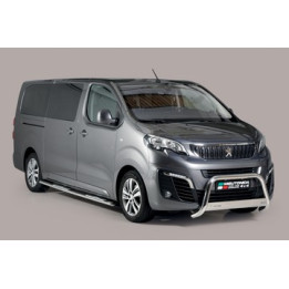 Bullbar Omologat RAR, Misutonida 4x4 Medium Bar, Culoare Negru, Peugeot Expert 2016 - Prezent - EDK.ro