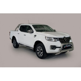 Bullbar Omologat RAR, Misutonida 4x4 Medium Bar, Culoare Argintiu, Renault Alaskan - EDK.ro