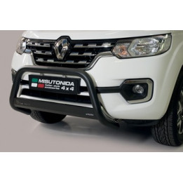 Bullbar Omologat RAR, Misutonida 4x4 Medium Bar, Culoare Negru, Renault Alaskan - EDK.ro