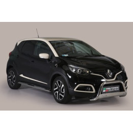 EC Homologated Bullbar, Misutonida 4x4 Medium Bar, Color Silver, Renault Captur - EDK.ro
