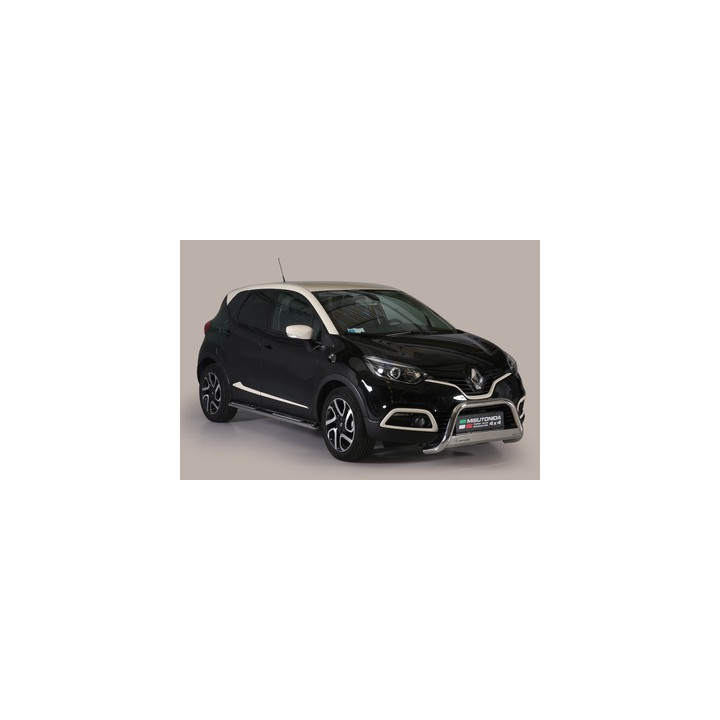 Bullbar Omologat RAR, Misutonida 4x4 Medium Bar, Culoare Negru, Renault Captur - EDK.ro