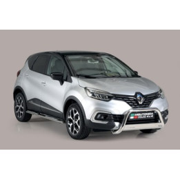 EC Homologated Bullbar, Misutonida 4x4 Medium Bar, Color Black, Renault Captur - EDK.ro