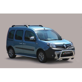 Bullbar Omologat RAR, Misutonida 4x4 Medium Bar, Culoare Argintiu, Renault Kangoo - EDK.ro