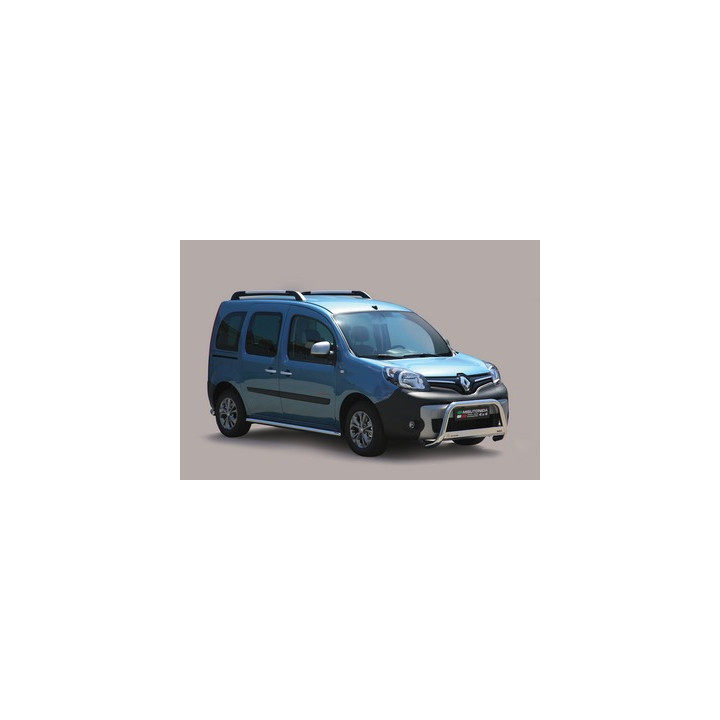 EC Homologated Bullbar, Misutonida 4x4 Medium Bar, Color Black, Renault Kangoo - EDK.ro