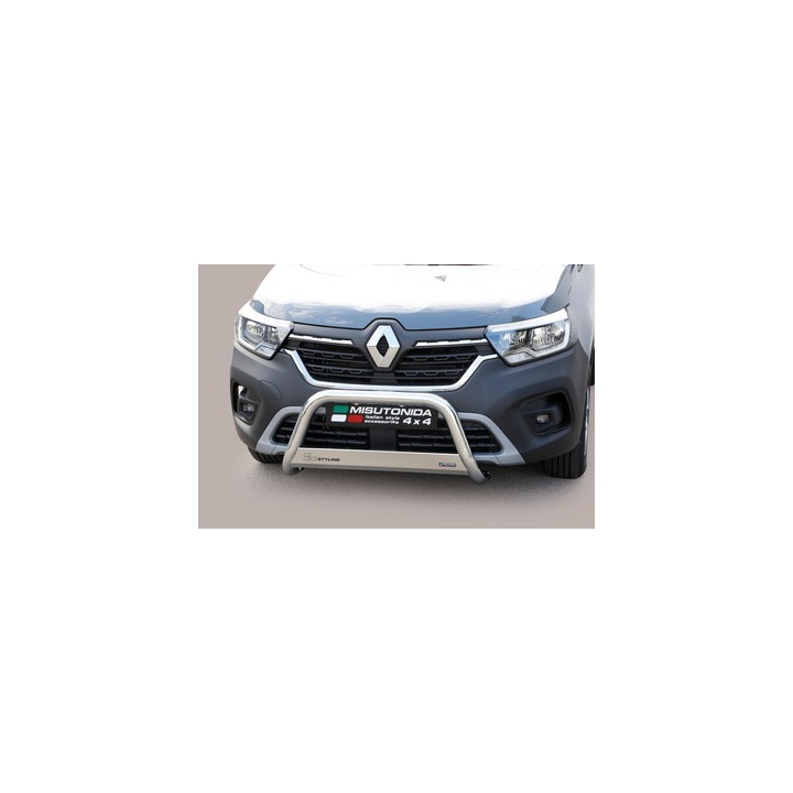 Bullbar Omologat RAR, Misutonida 4x4 Medium Bar, Culoare Argintiu, Renault Kangoo - EDK.ro