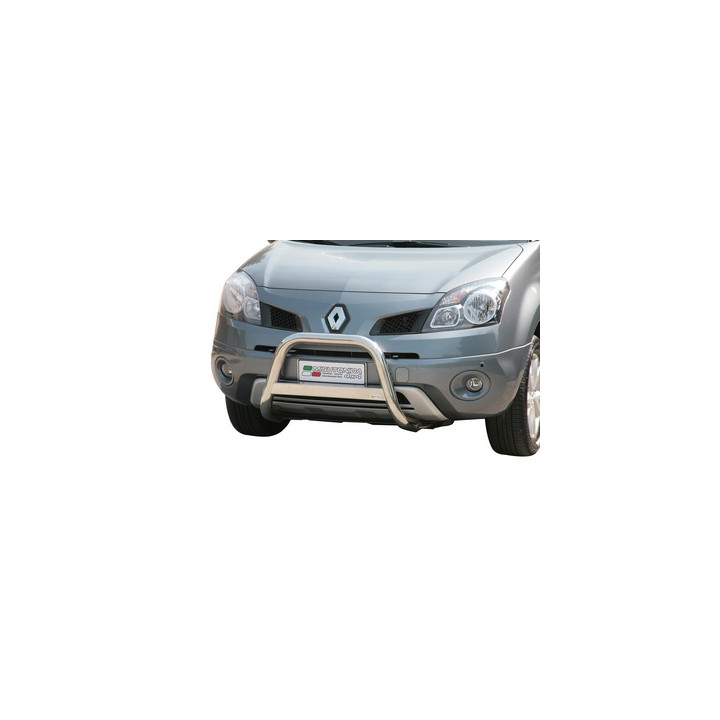 EC Homologated Bullbar, Misutonida 4x4 Medium Bar, Color Black, Renault Koleos - EDK.ro