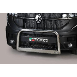 Bullbar Omologat RAR, Misutonida 4x4 Medium Bar, Culoare Argintiu, Renault Master 2024 - Prezent - EDK.ro